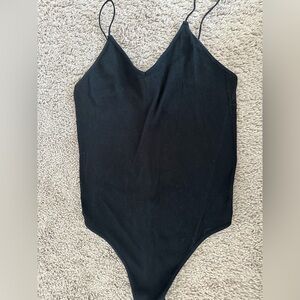 Skinny strapped bodysuit